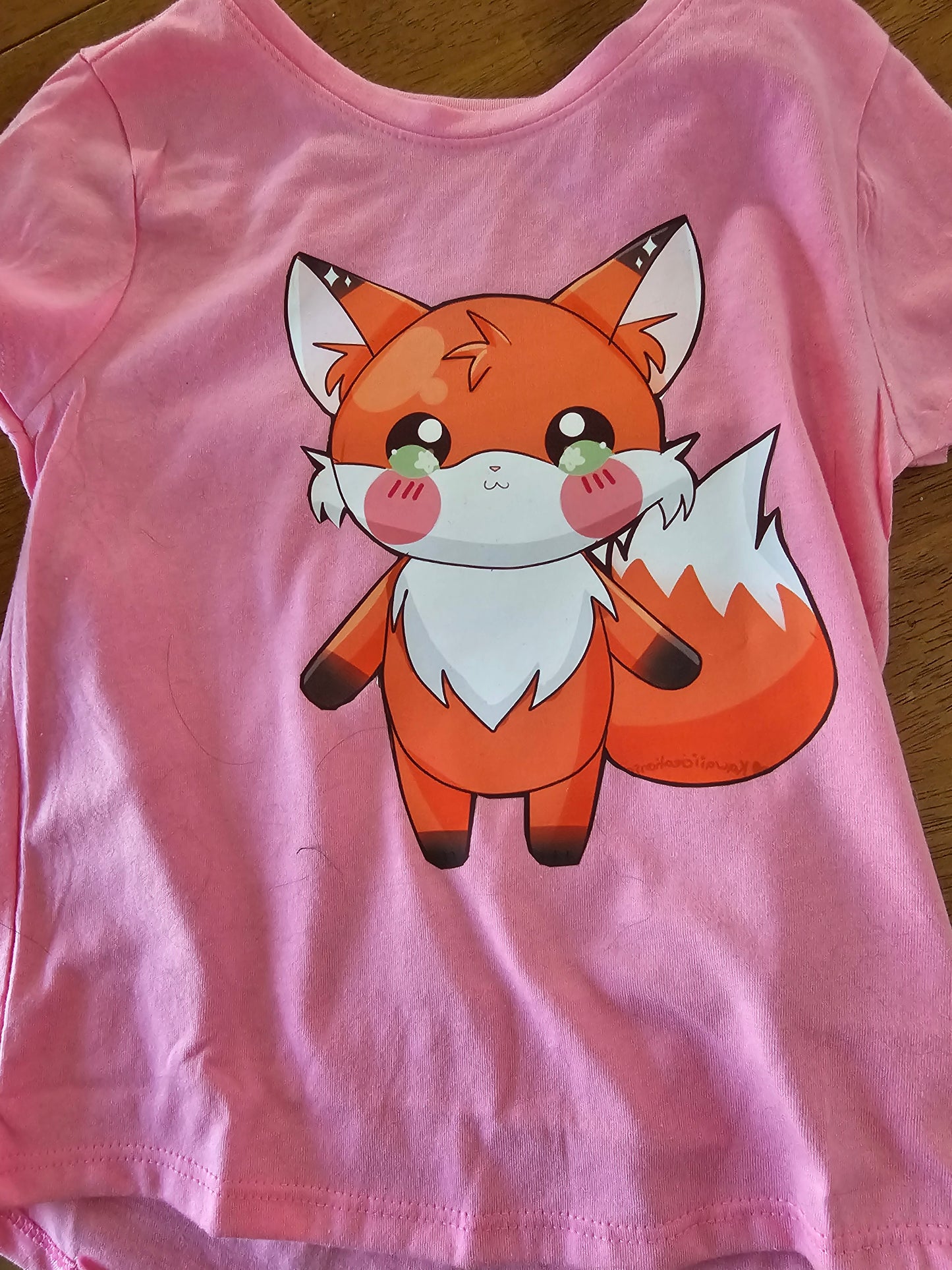 Anime Fox Custom Kids Tee